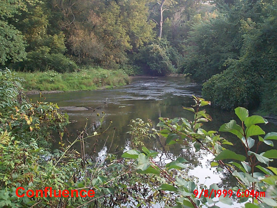 September 8, 1999 6:04pm - Confluence of the East and West Branches of the Housatonic River