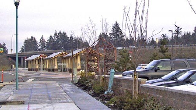 Northwest Landing Commuter Bus Station in DuPont, WA