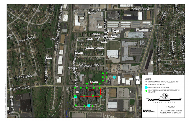 Chicago Heights site map