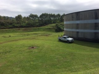 Princeville water tank and surroundings<br>Photo Credit: US Fish & Wildlife Service