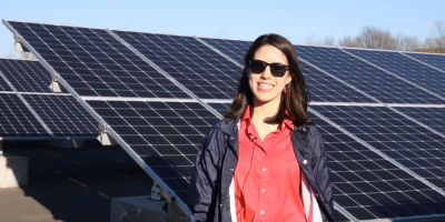 Screenshot of video: From Superfund to Solar Field