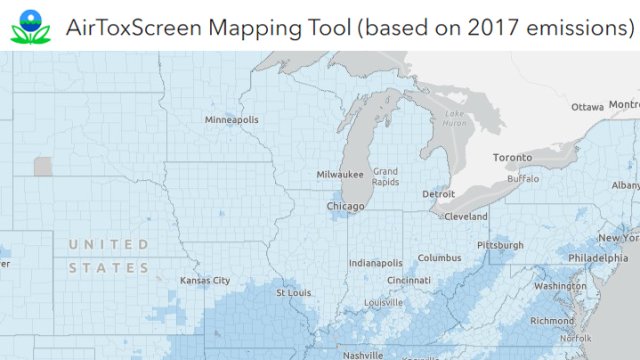 Image from AirToxScreen app