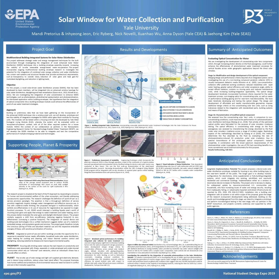 Yale University, New Haven, CT P3 Team Poster