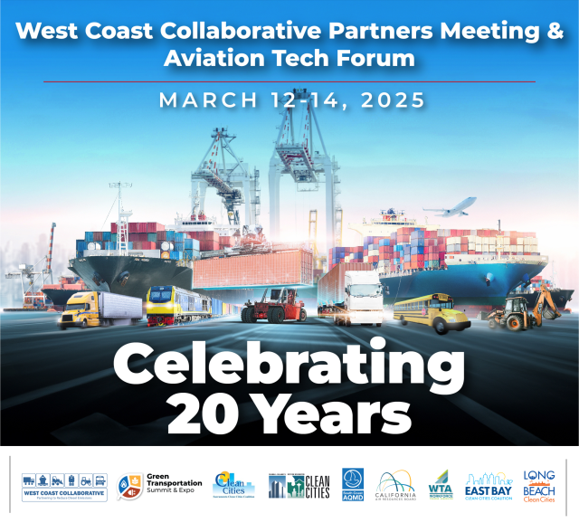 West Coast Collaborative Partners Meeting & Aviation Tech Forum, March 12-14, 2025. Celebrating 20 Years
