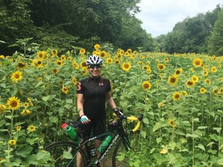 Catherine at McKee-Beshers Wildlife Management Area in Poolesville, Maryland.