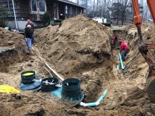 Septic system replacement