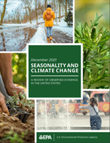 Cover for report on Seasonality and Climate Change